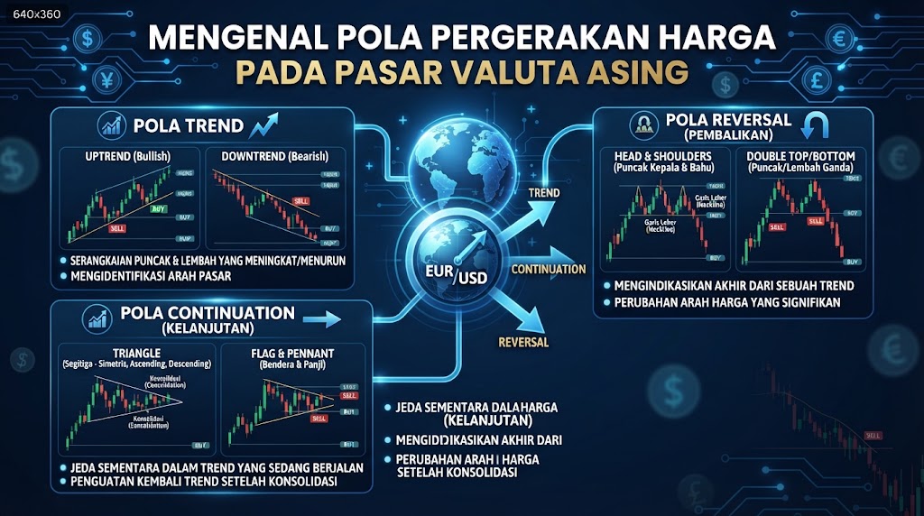 Pola Pergerakan Harga Forex dan Cara Membacanya
