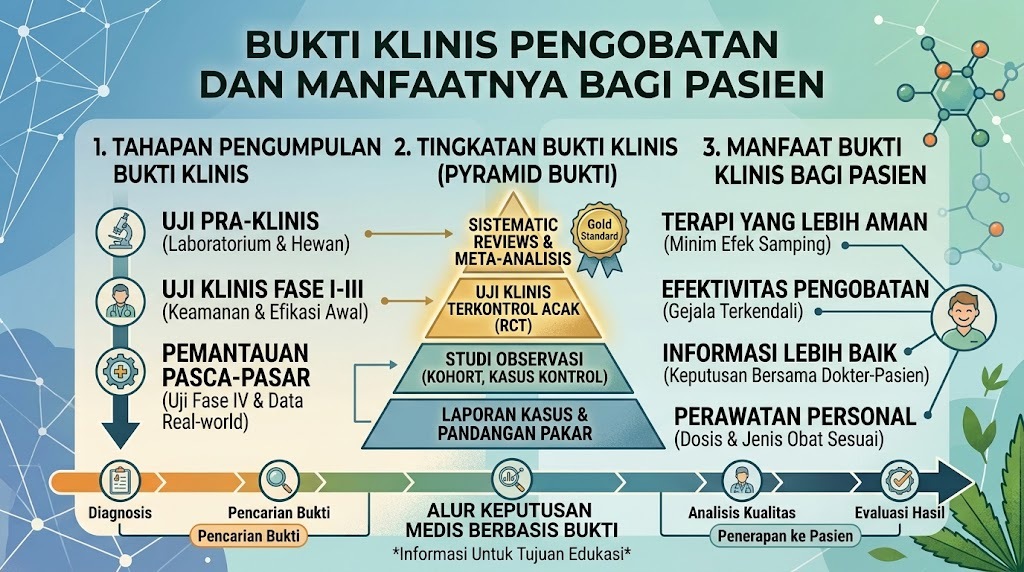 Bukti Klinis Pengobatan dan Manfaatnya bagi Pasien